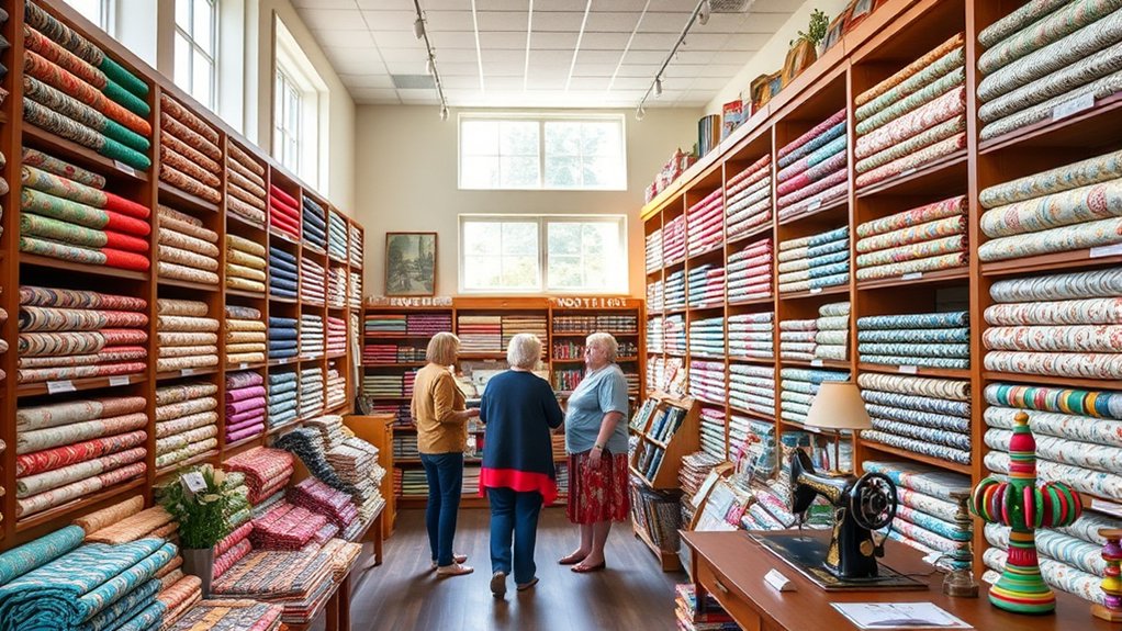 exclusive northcott fabric shops