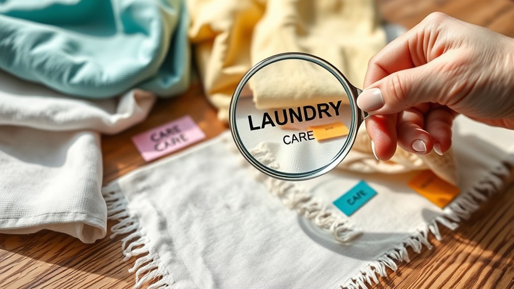 fabric care and identification
