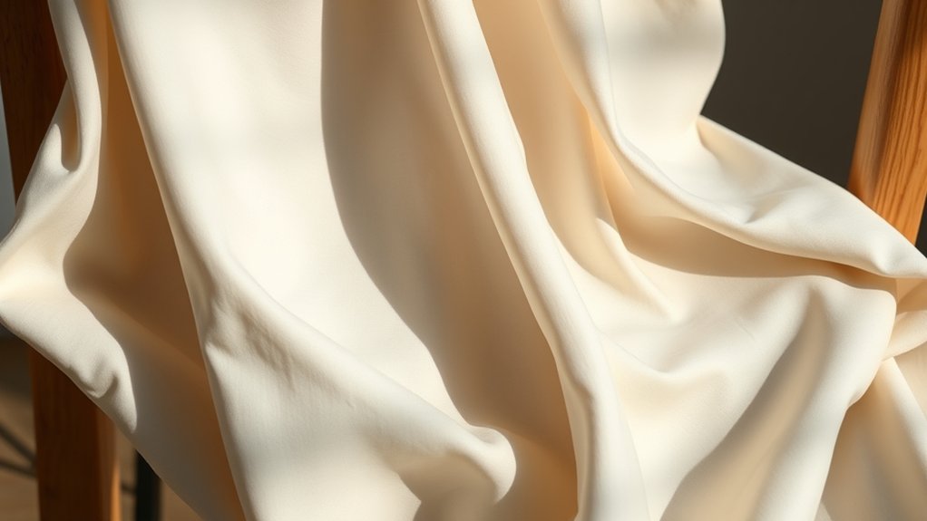 fabric folds and creases