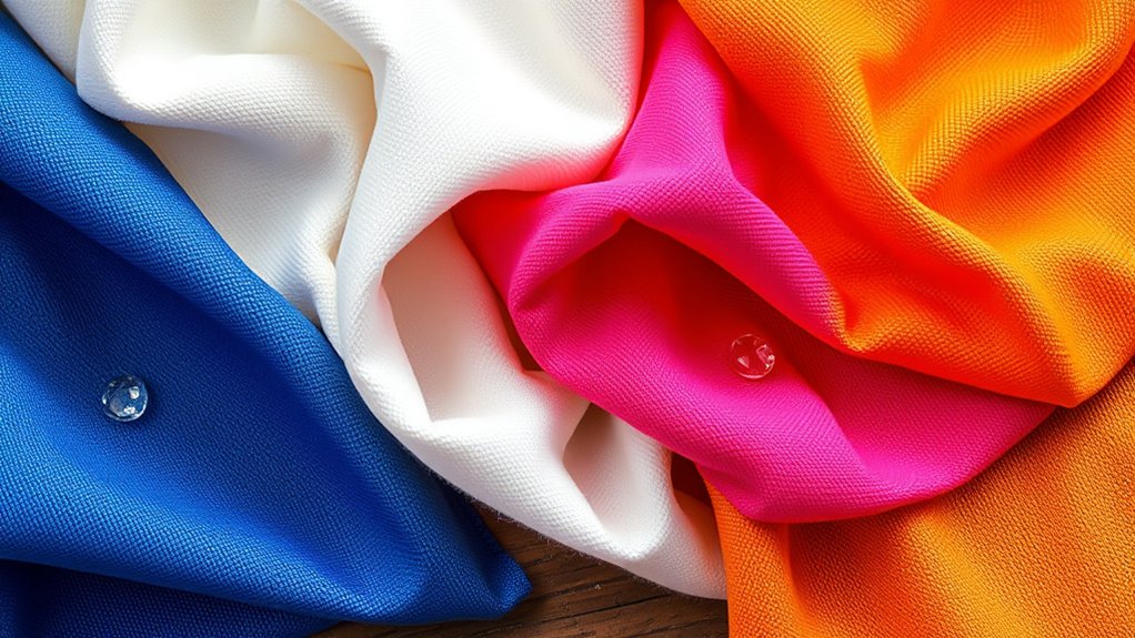fabric strength and dye stability