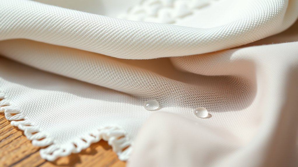 fabric type influences virus survival
