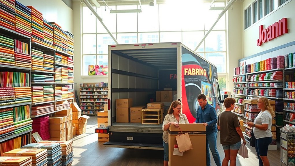 joann fabrics relocation details