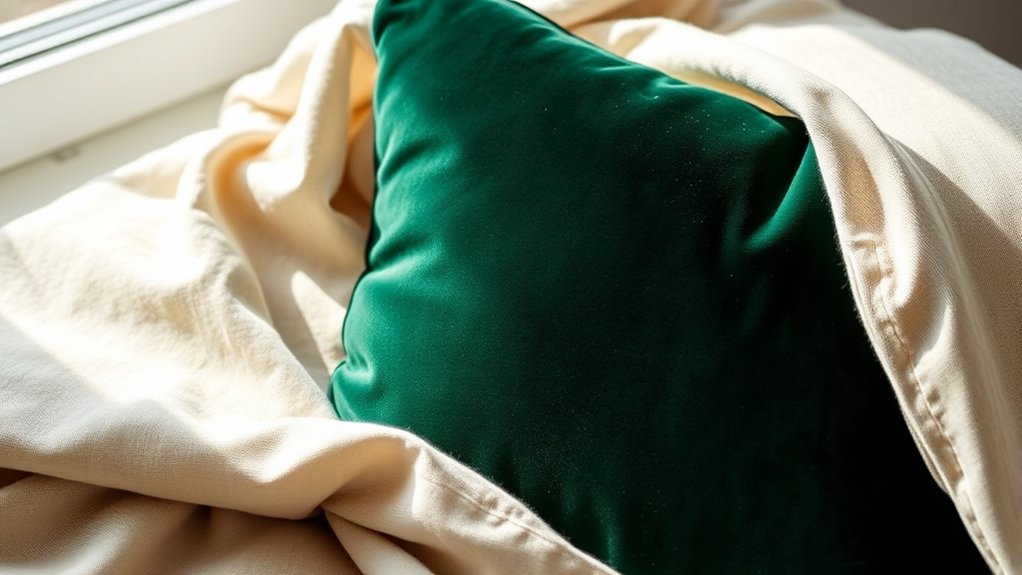 linen softens velvet s richness