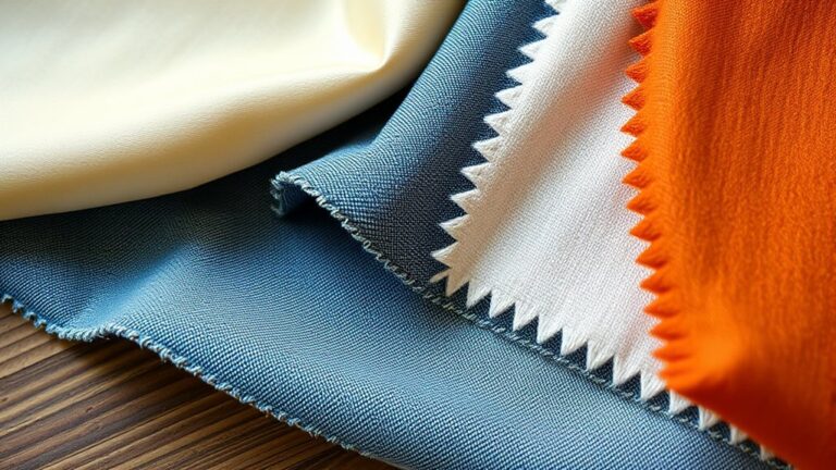 non fraying fabric options