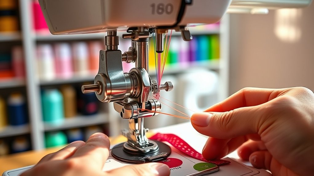 proper sewing machine threading techniques
