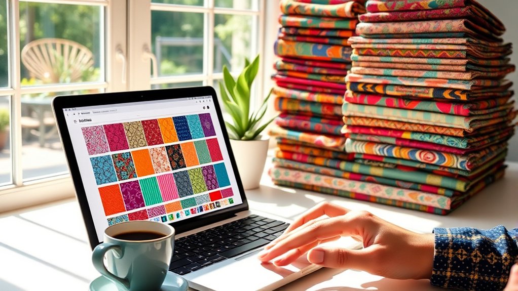 vibrant high quality fabric options