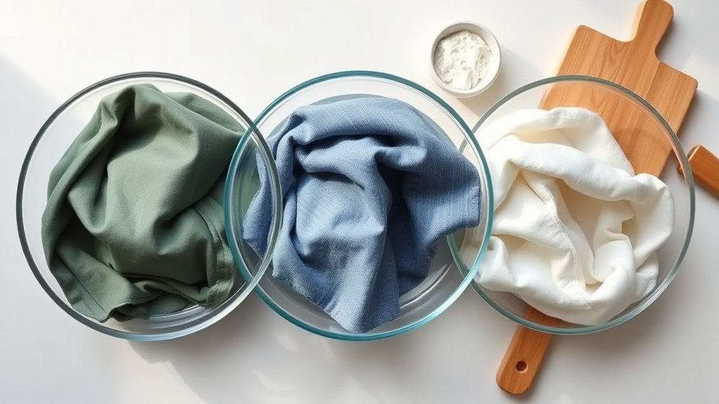 wash fabrics properly