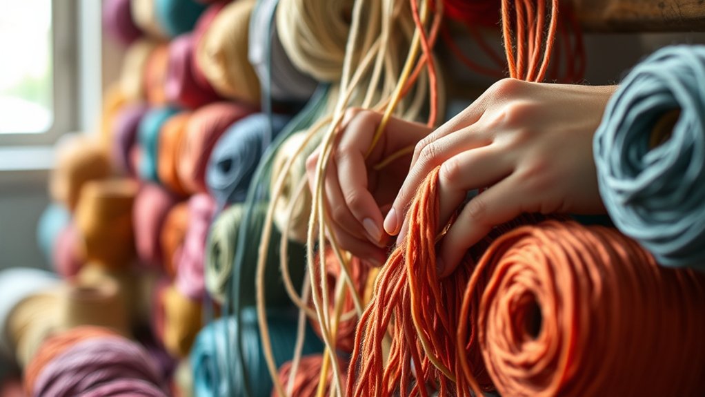 yarn choice influences fabric